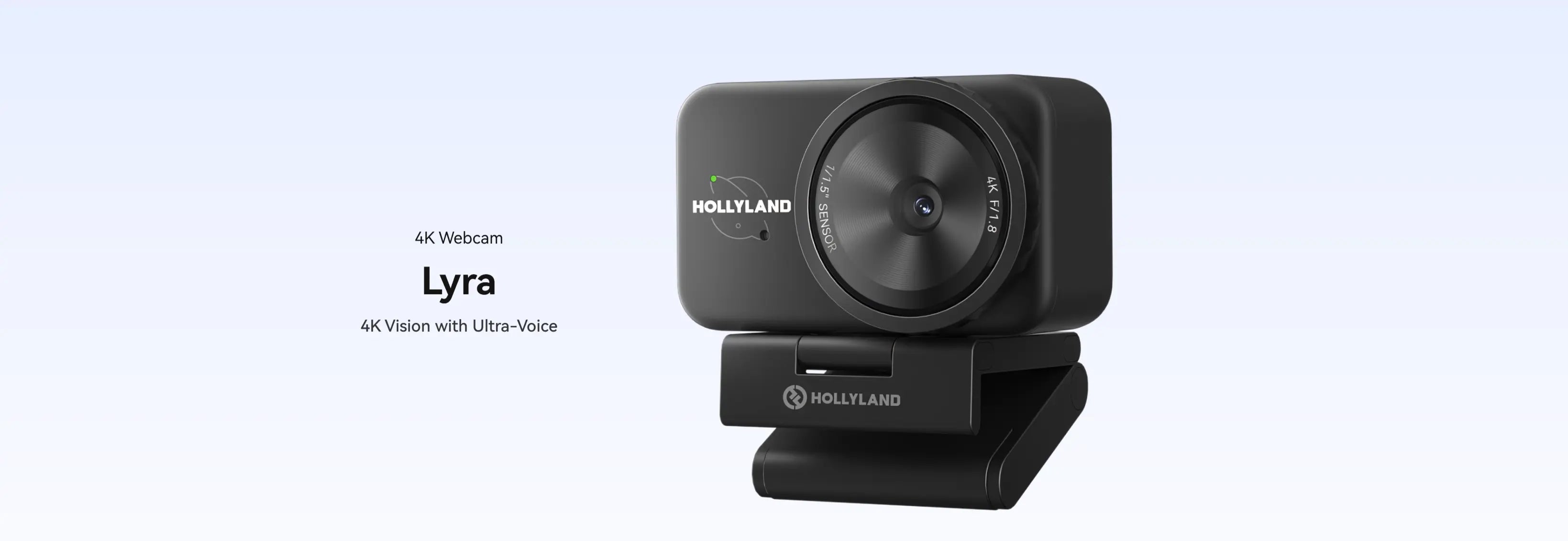 Hollyland Launches Lyra UHD 4K Webcam | Videoguys Australia