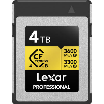 Lexar 512GB Professional GOLD CFexpress 4.0 Type B Memory Card - Copy