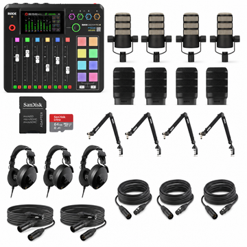 Rode RodeCaster Pro - 4 Person Podcasting Kit