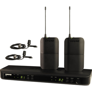 Shure BLX188/CVL Dual-Channel Dual Lavalier Wireless Mic System (K14: 614 - 638 MHz)