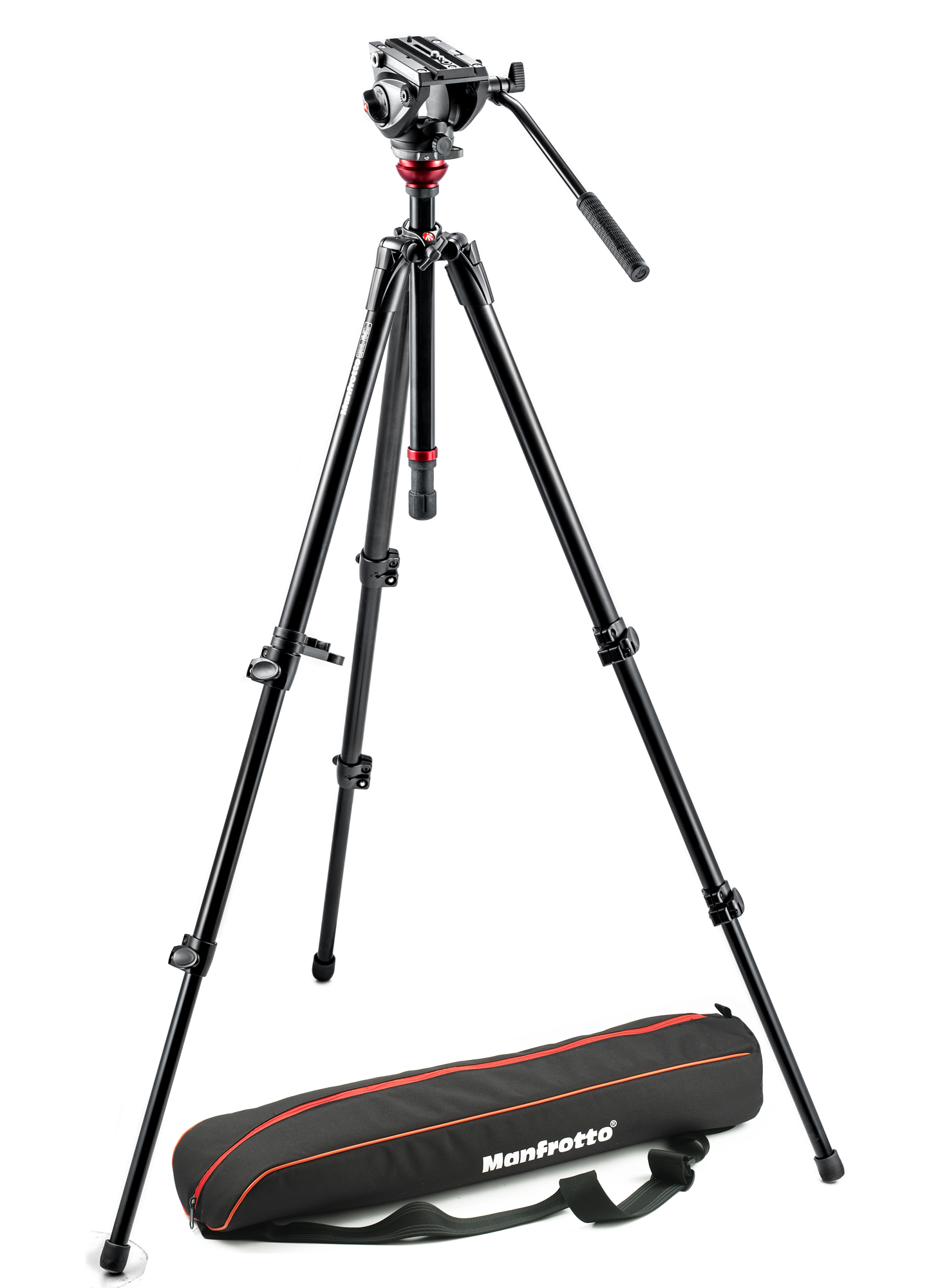 Manfrotto MVH500AH,755XBK Alu MDEVE Tripod System (kit) 755XB