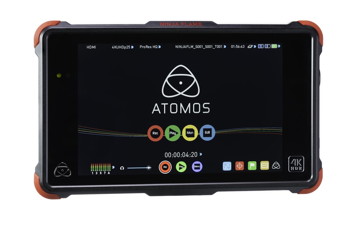 atomos ninja flame 7in 4k hdmi recording monitor