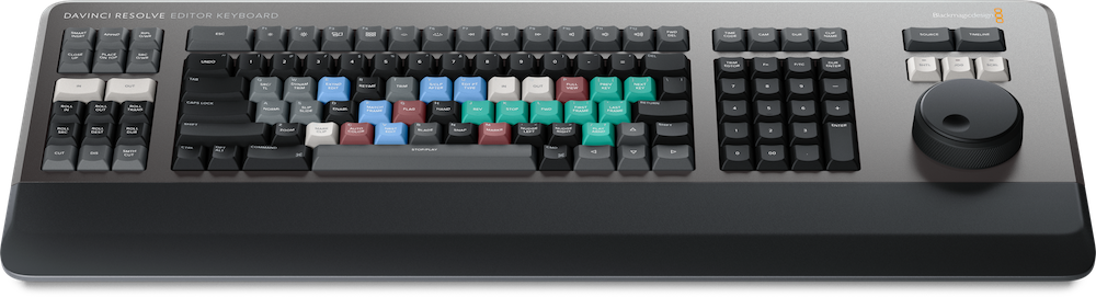 blackmagic design davinci resolve editor keyboard