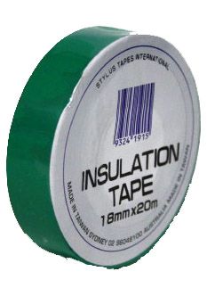 Stylus 520 Electrical Insulation Tape - Green STY.2130 Videoguys Australia