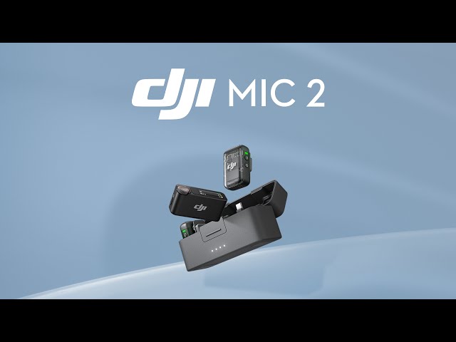 DJI Mic 2 Transmitter (Shadow Black), Wireless Microphone with Intelligent  Noise Cancelling, 14-Hour Internal Recording, 6-Hour Battery, Magnetic
