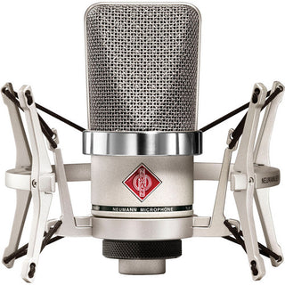 Neumann TLM 102 Studio Set Large-Diaphragm Cardioid Condenser Microphone with Shockmount (Nickel)