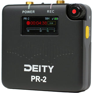 Deity Microphones PR-2 32-Bit Float Pocket Audio Recorder with Lavalier Mic