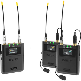 Deity Microphones Theos Digital 2-Person Camera-Mount Wireless Omni Lavalier Microphone System