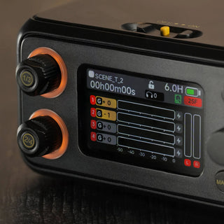 Deity Microphones PR-4 Portable 4-Input / 6-Track 32-Bit Float Field Recorder