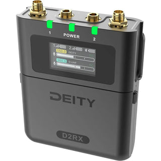 Deity Microphones Theos D2RX Digital Camera-Mount Wireless Microphone Receiver (Global)