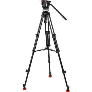 Sachtler Ace XL MS AL with Fluid Head, Ace 75/2 D Tripod, Mid-Level Spreader & Bag