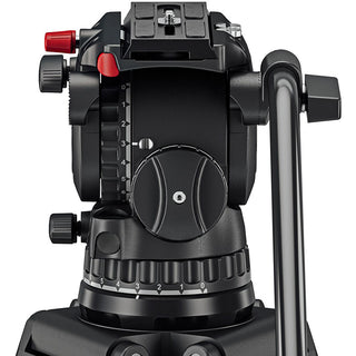 Sachtler FSB 10 Mk II 100mm Touch & Go Head with ENG 2 Carbon Fiber Tripod System (Mid-Level Spreader)