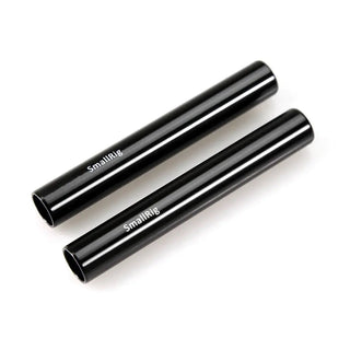 SmallRig 1049 15mm Aluminium Rod (Pair, Black, 10cm / 4")