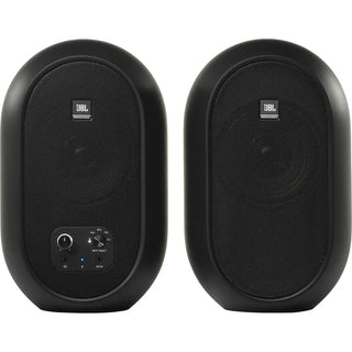 JBL 1 Series 104-BT Compact Powered Desktop Reference Monitors with Bluetooth (Black Matte)