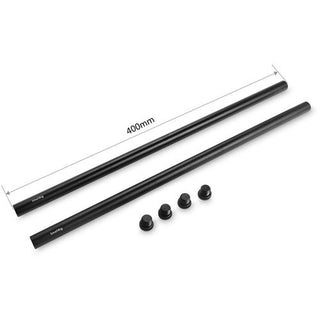 SmallRig 1054 15mm Aluminium Rod (Pair, Black, 40cm / 16")