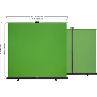 Elgato Retractable Chroma Green Screen XL 6' x 6.5'