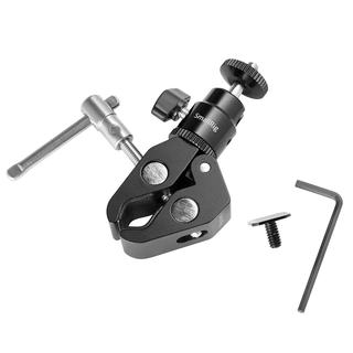 SmallRig 1124 Clamp Mount with 1/4" Screw Ball Head Mount