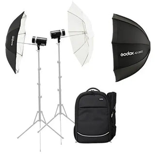 Godox AD300pro 2-Light Kit with Backpack & Octa Softbox