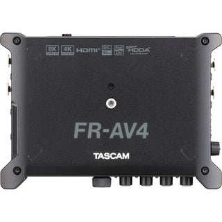 TASCAM FR-AV4 4-Channel 32-Bit Float Field Recorder with Mixer, Timecode, and HDMI Sync