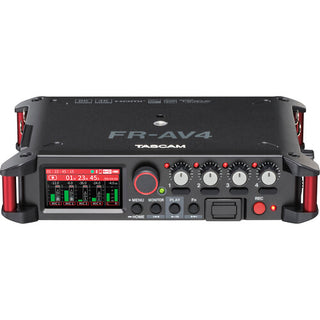 TASCAM FR-AV4 4-Channel 32-Bit Float Field Recorder with Mixer, Timecode, and HDMI Sync