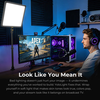 YoloLiv YoloLight Air Studio Light