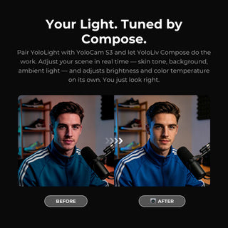 YoloLiv YoloLight Air Studio Light