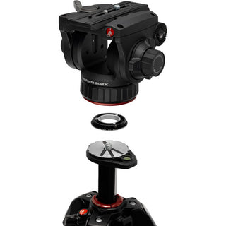 Manfrotto 502X Fluid Video Head with 75mm Flat Base
