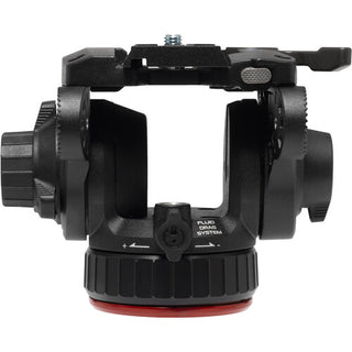 Manfrotto 502X Fluid Video Head & MVTTWINMA Aluminum Tripod with Mid-Level Spreader