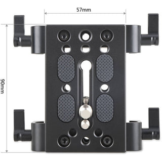 SmallRig 1798 Tripod Mounting Kit with 2 x Plates and 2 x 15mm Rod Clamps