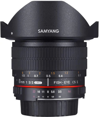 Samyang 8mm f/2.8 Fisheye II Lens for Canon EF-M Mount