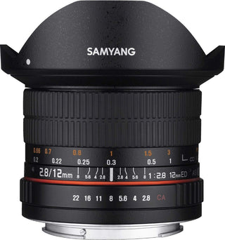 Samyang 12mm f/2.8 ED AS NCS Fisheye Lens for Canon EF Mount