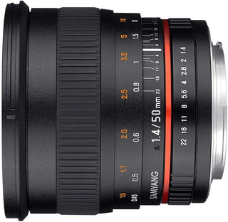 Samyang 50mm f/1.4 AS UMC Lens for Canon EF