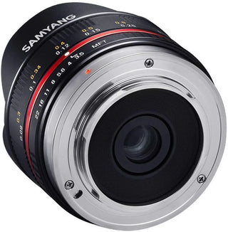 Samyang 7.5mm F3.5 Fisheye UMC II APS-C MFT Camera Lens (Black)