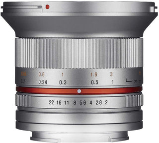 Samyang 12mm F2.0 NCS CS MFT Camera Lens (Silver)