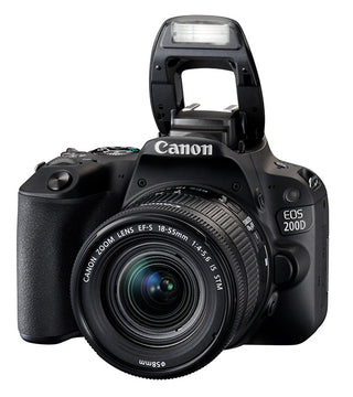 Canon EOS 200D Mark II w/EF-S 18-55mm f/4-5.6 IS STM Lens Digital SLR Camera