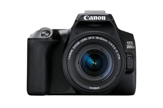 Canon EOS 200D Mark II w/EFS 18-55mm f/4-5.6IS STM & 55-250mm f/4-5.6IS STM Lens DSLR Camera Kit