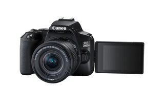 Canon EOS 200D Mark II w/EFS 18-55mm f/4-5.6IS STM & 55-250mm f/4-5.6IS STM Lens DSLR Camera Kit