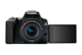 Canon EOS 200D Mark II w/EFS 18-55mm f/4-5.6IS STM & 55-250mm f/4-5.6IS STM Lens DSLR Camera Kit