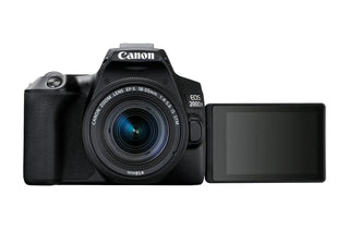 Canon EOS 200D Mark II w/EFS 18-55mm f/4-5.6IS STM & 55-250mm f/4-5.6IS STM Lens DSLR Camera Kit