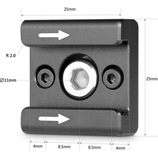 SmallRig 2060 Cold Shoe (2pcs Pack)