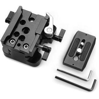 SmallRig 2092 Universal 15mm LWS Support Baseplate with Quick Release Plate