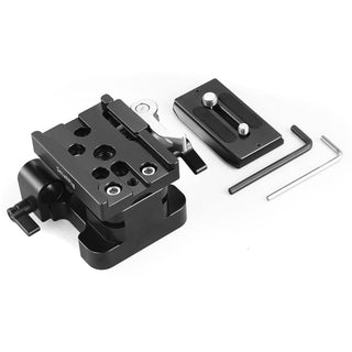 SmallRig 2092 Universal 15mm LWS Support Baseplate with Quick Release Plate