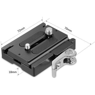 SmallRig 2144 Quick Release Clamp and Plate (Arca-type Compatible)