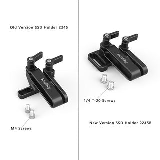 SmallRig 2245B Samsung T5 SSD Mount v2 for BMPCC 6K/4K & Z CAM E2 Cages