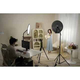 amaran Verge Max Bi-Color Round LED Light Panel (White)