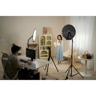 amaran Verge Max Bi-Color Round LED Light Panel (Charcoal)