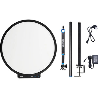 amaran Verge Max Bi-Color Round LED Light Panel (Charcoal)