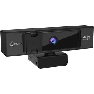 J5create USB 4K Ultra HD Webcam with 5X Digital Zoom and Remote Control