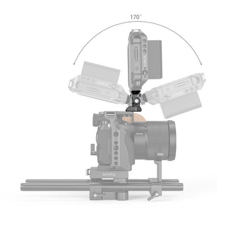 SmallRig 2904B Swivel and Tilt Adjustable Monitor Mount with Screws Mount