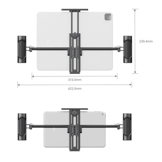 SmallRig 2929B Tablet Mount with Dual Handgrips for iPad/Tablet